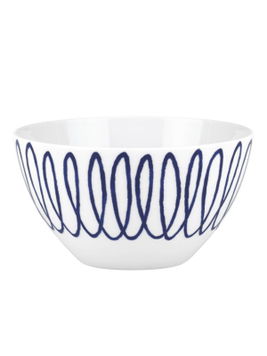 Kate Spade New York Charlotte Street East Soup Bowl, Navy