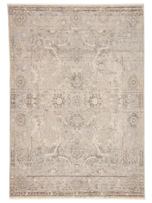 Jaipur Living Baptiste Oriental Gray/ Cream Area Rug (7'10"x10'10")