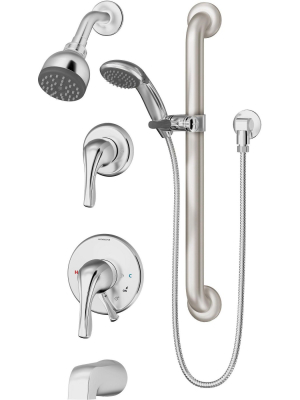 Symmons S-9606-plr-1.5-trm Origins Pressure Balanced Shower System With Shower Head