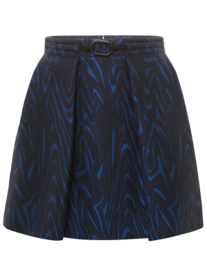 Kenzo Pleated Mini Skirt