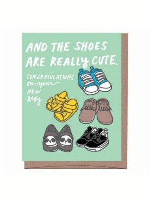 Baby Shoes Card