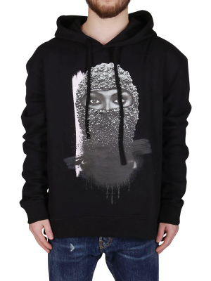 Ih Nom Uh Nit Mask On Print Hoodie