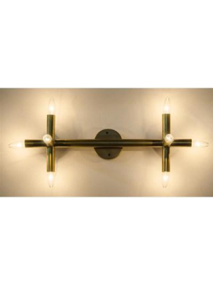 Salome Sconce Antique Brass