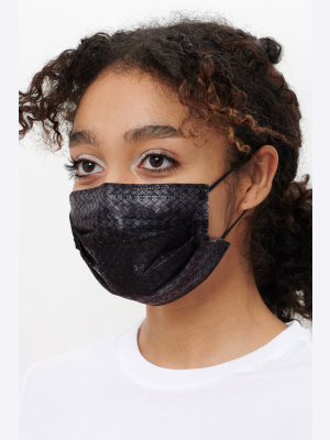 Dot & Basketweave Masks - Adult Size - 10-pack