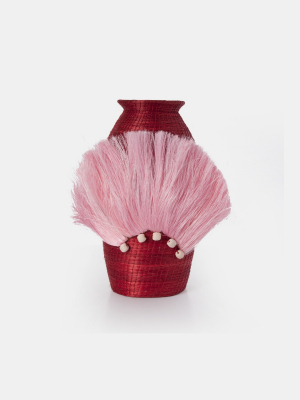 Charlie Sprout Fanned Out Small Tall Vase