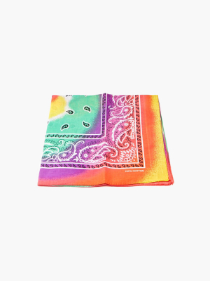 Tie-dye Paisley Bandana