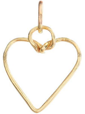 Medium Wire Heart Charm