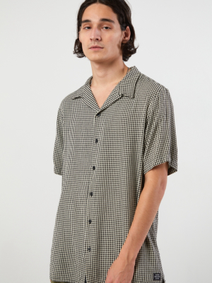 Thrills Quad Check Button-down Bowling Shirt