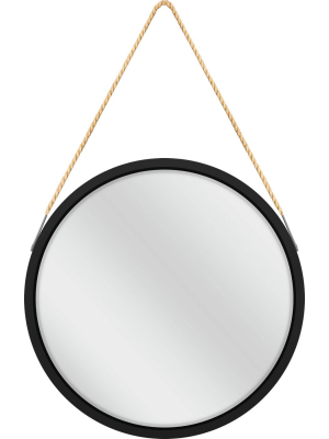 Round Divine Decorative Wall Mirror - Ptm Images