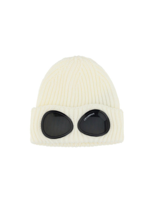 C.p. Company Logo Goggle Beanie