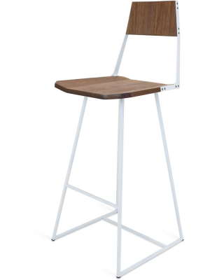 Clarkester Bar Stool - Walnut