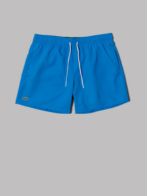 Lacoste Classic Swim Shorts (nattier Blue / Green)