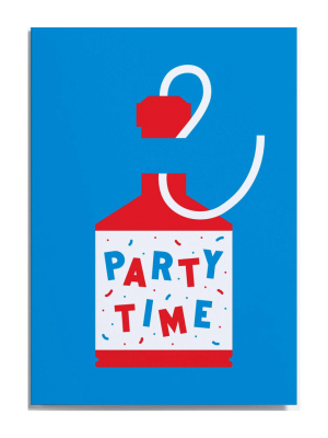 Party Time Greeting Card