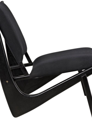 Noir Boomerang Chair