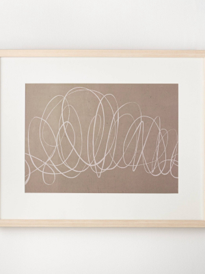 30" X 24" Scribble Art Print - Threshold™ Designed With Studio Mcgee