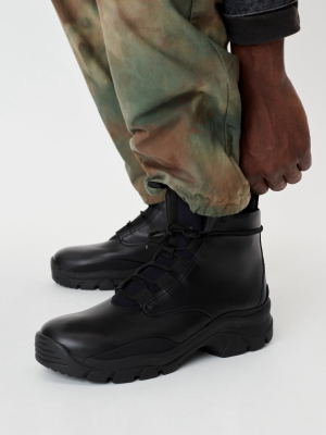 Speed Lace Up Boot / Black Leather