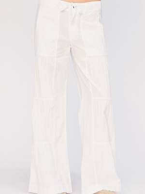 Terraced Wide-leg Pant