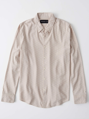 Long-sleeve Button-up Shirt