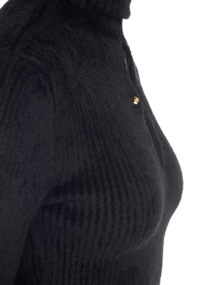 Moncler 1952 Cut Out Detail Knit Sweater