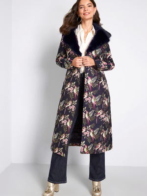 Modcloth X Collectif Upscale Attitude Coat