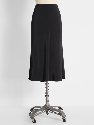 Sleek Slip Skirt