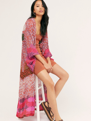 Seven Wonders Maxi Kimono