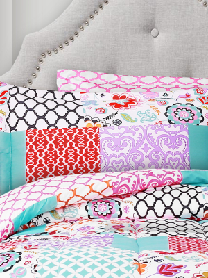 Patchwork Brookdale Comforter Set - Lush Décor