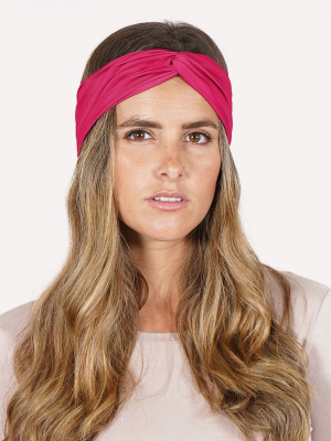 Fucsia Turban Twisted Headband