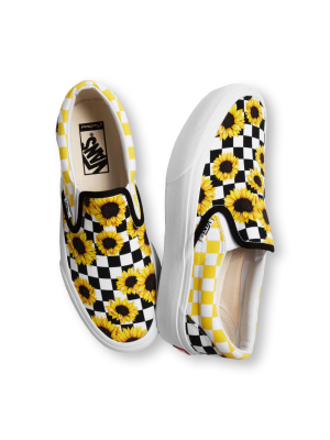 Customs Sunflowers Slip-on Platform