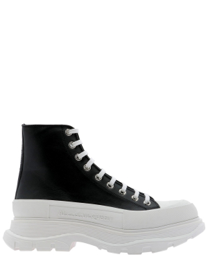 Alexander Mcqueen Tread Slick High-top Sneakers