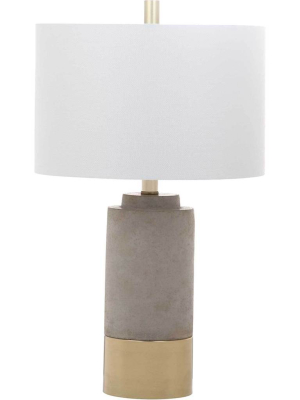 Bree Table Lamp Gray (set Of 2)