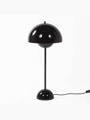 Mid Century Flowerpot Table Lamp Vp3 - Black