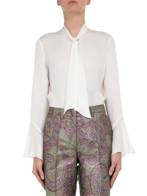 Etro Tie-neck Shirt