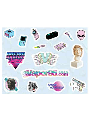 Vapor95 Sticker Sheet