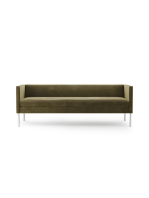 Angle Sofa With Tube Legs