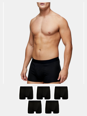 Black Trunks 5 Pack*