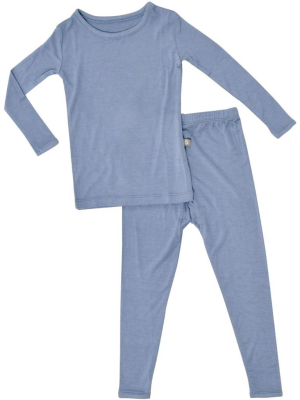 Toddler Pajama Set In Slate