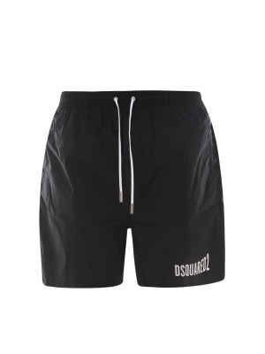 Dsquared2 Icon Logo Print Swim Shorts