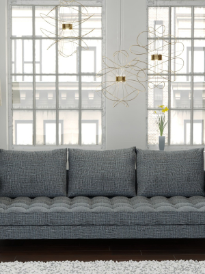 Granville 3 Seat Tweed Sofa - Manhattan Comfort