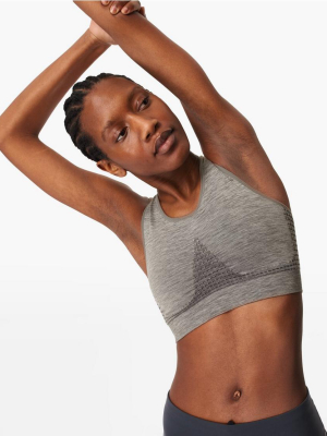 Sweaty Betty Stamina Workout Bra - Charcoal - Final Sale