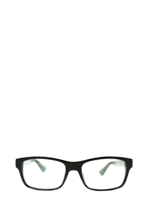 Gucci Eyewear Rectangular Frame Glasses