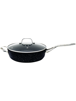 The Rock Deep Fry Pan With Glass Lid - 11"