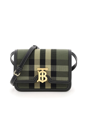 Burberry Small Logo Plaque Crossbody Bag