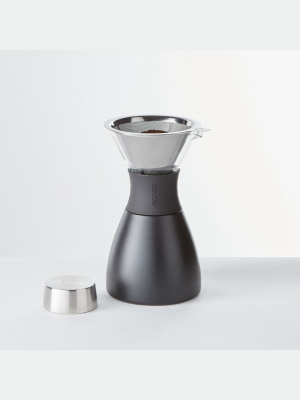 Asobu Black Pour-over Insulated Coffee Maker