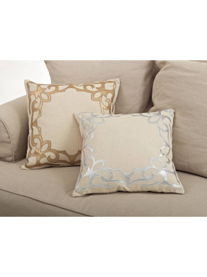 Ottavia Design Throw Pillow Cover Collection - Saro Lifestyle