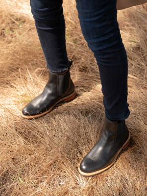 Carmen Chelsea Boot - Black