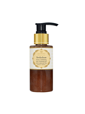 Livelyclean Honey Exfoliating Face Cleansing Gel