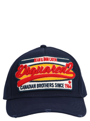 Dsquared2 Logo Embroidered Baseball Cap