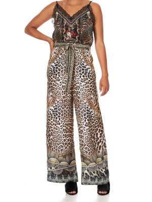 Paperbag Waist Wide Leg Pant Call Of The Cathedral