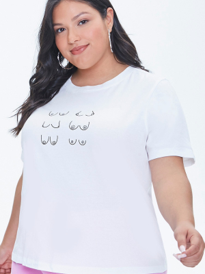 Plus Size Stand Up To Cancer Graphic Tee